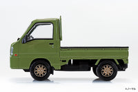 Aoshima 1/32 SNAP KIT #05CU-OG Subaru Sambar Truck Custom Wheels (Olive Green)