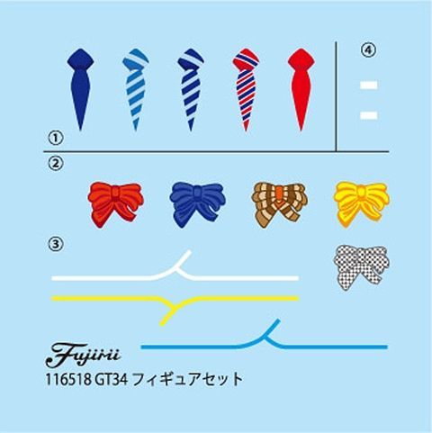 Fujimi Bus Guide & Bus Driver / Track Driver & Worker Figure Set (1/32)