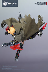 Cyber Forest Fantasy Girls Mad Wolf Ver. Darkness Carolina-Rolphe 1/12 Scale Model Kit