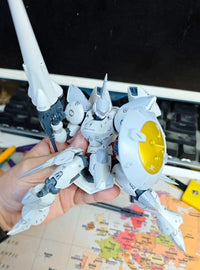 Chief Continent Super Dynamic Cavalry Actaeon High-Rank White Knight Action Figure