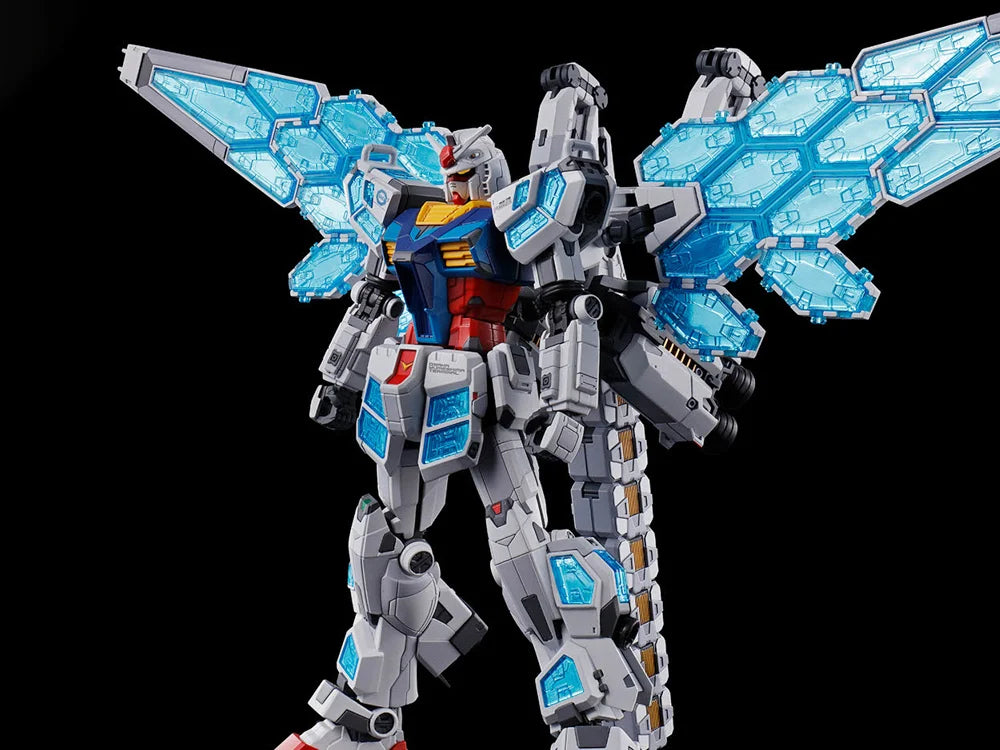 Mobile Suit Gundam Next Future RX-78F00/E Gundam (EX-001 G.L.R.S.S. Feather Unit) 1/144 Scale Model Kit (Chemical Recycle Ver.)