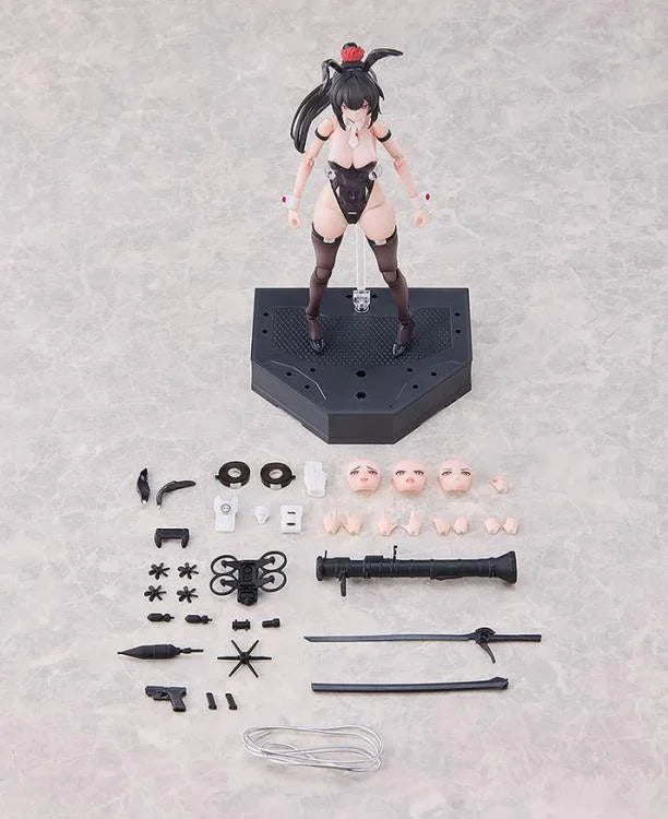Bunny Rapid Action Squad Attacker Luna 1/12 Scale Action Figure (With Bonus)