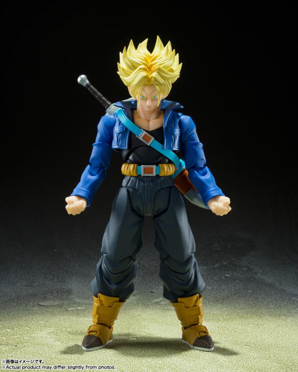 Dragon Ball Z S.H.Figuarts Super Saiyan Trunks (Boy from the Future) Action Figure