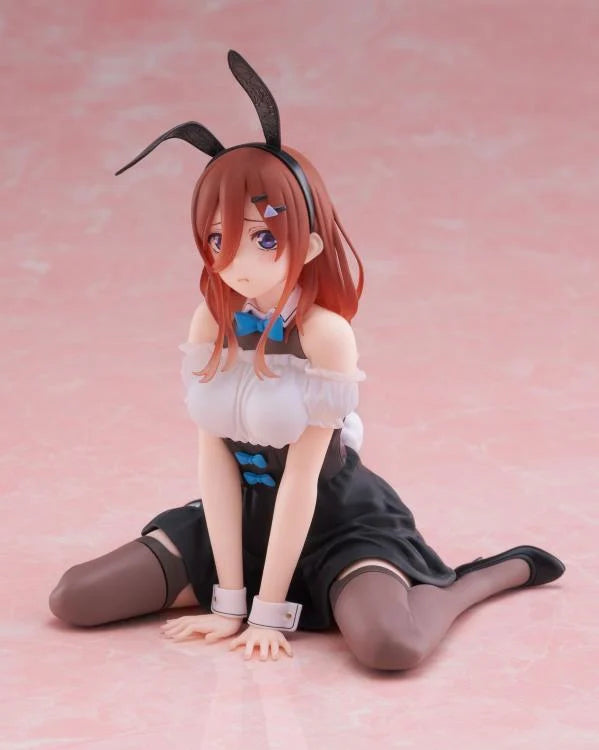 The Quintessential Quintuplets Desktop Cute Miku Nakano (Bunny Ver.) Figure