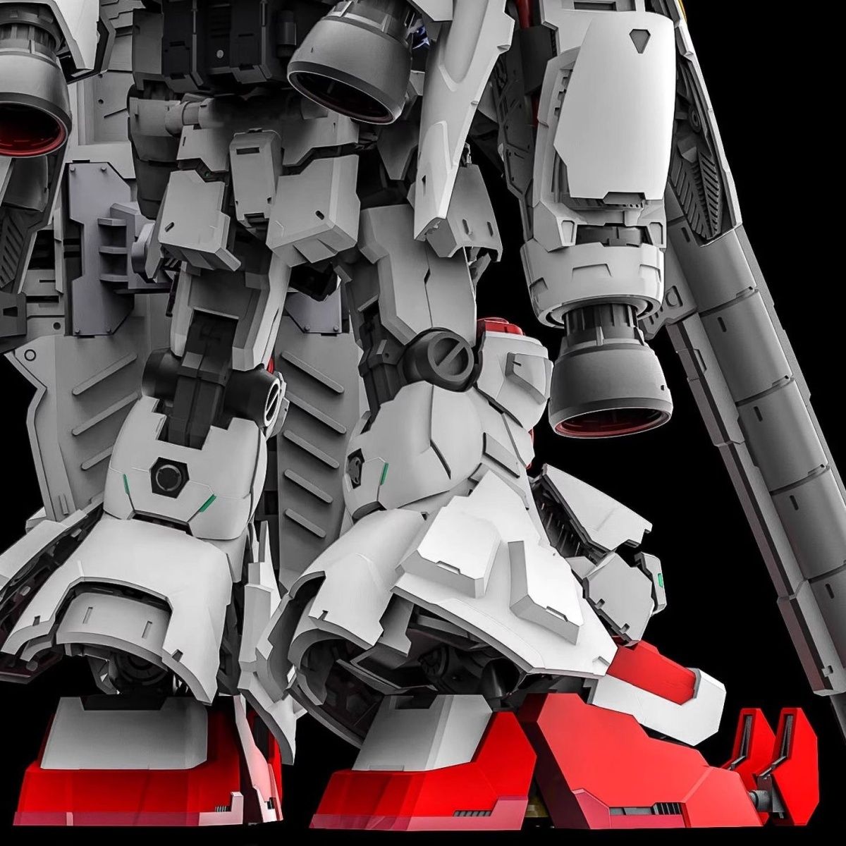 Solomon Kit and (MLRS Backpack + Clear Parts) 1/100 Scale Model Kit