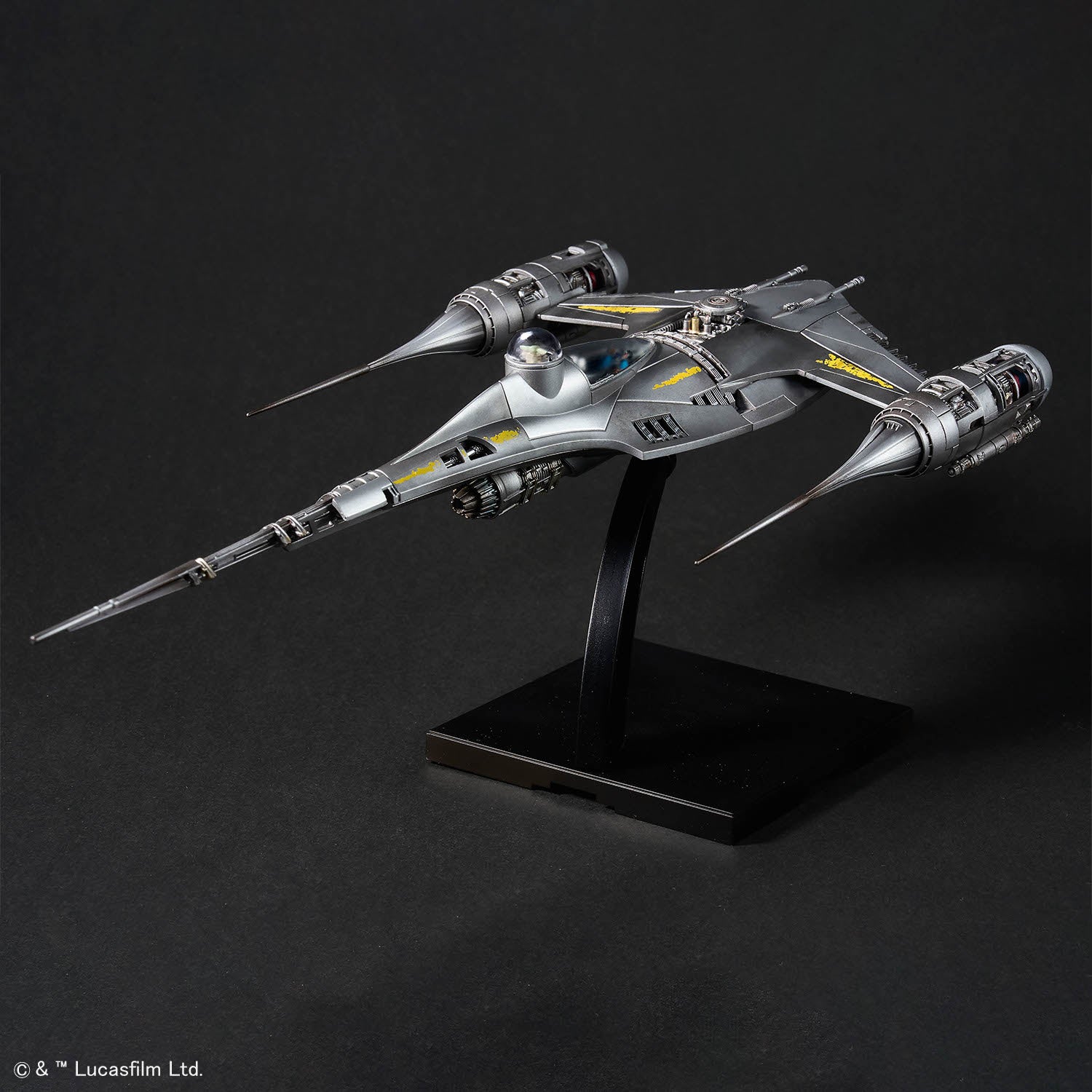 Star Wars The Mandalorian Mandalorian N-1 Starfighter 1/48 Scale Model Kit