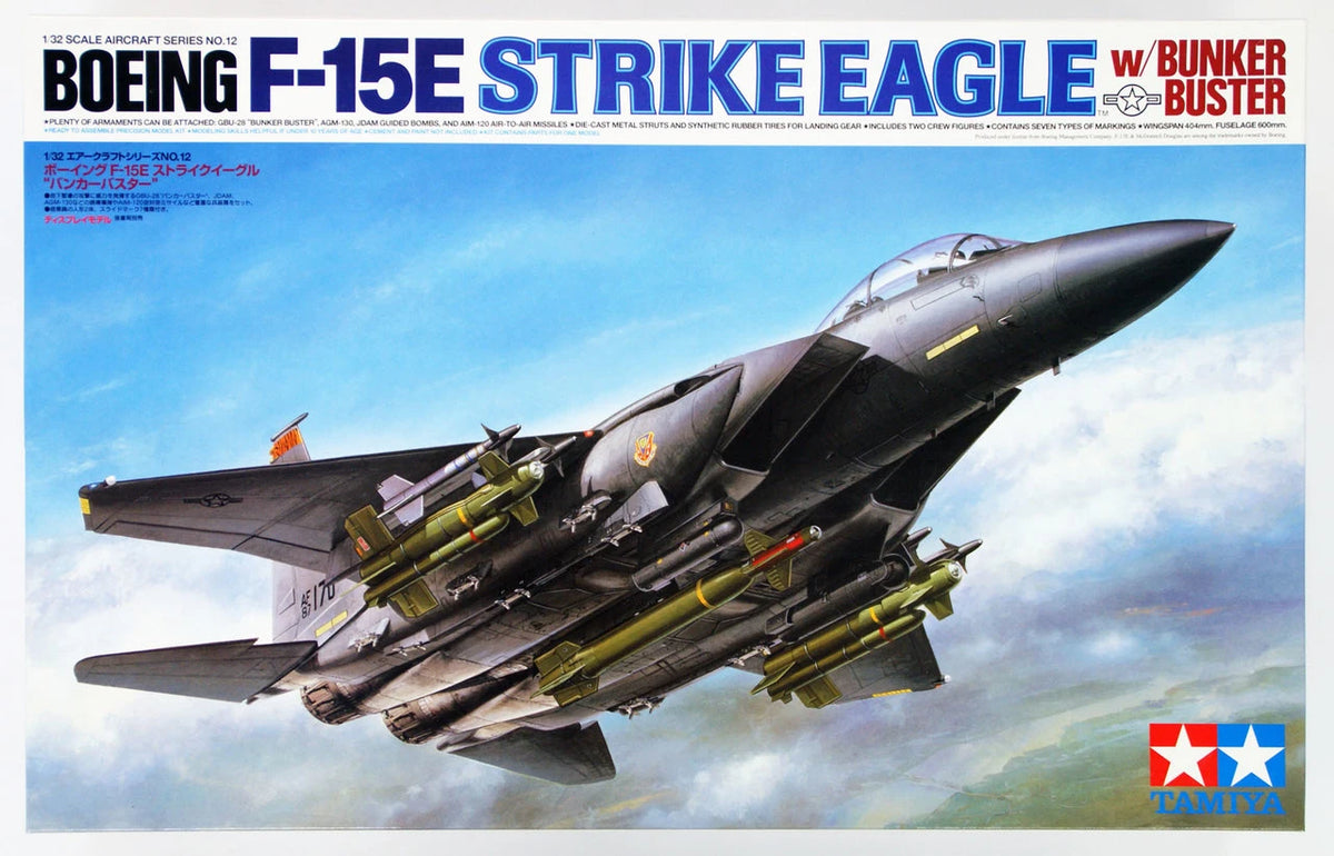 Tamiya 1/32 F-15E Strike Eagle Bunkerbuster