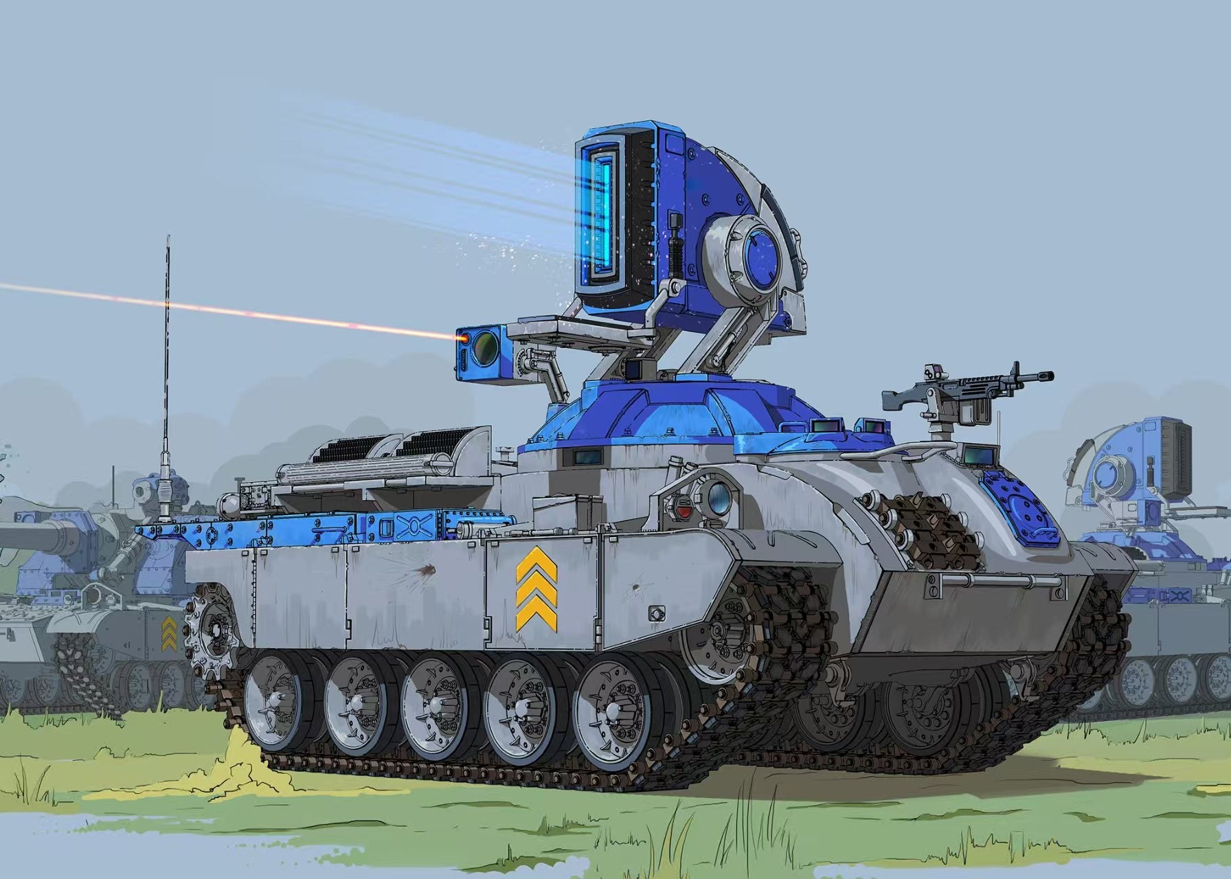 R.P.G. 01 - Allied Forces Laser Tank (Elite Tank Type)