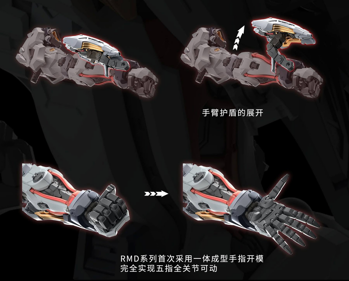 Infinity Nova RMD Fenrir 1/72 Scale Model Kit