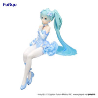 Vocaloid Hatsune Miku (Flower Fairy Nemophila Pail Blue Color Ver.) Noodle Stopper Figure