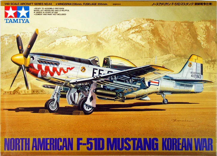 Tamiya 1/48 F-51D Mustang - "Korean War Version"