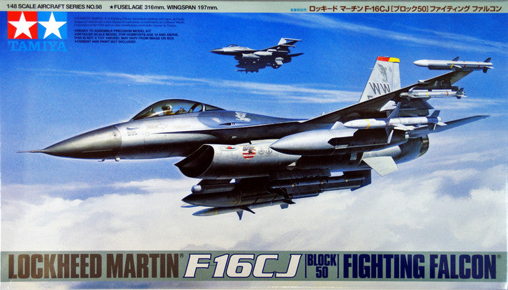 Tamiya 1/48 F-16CJ Fighting Falcon (Block 50)