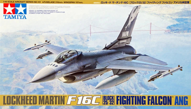 Tamiya 1/48 F-16C Block25/32 Air National Guard