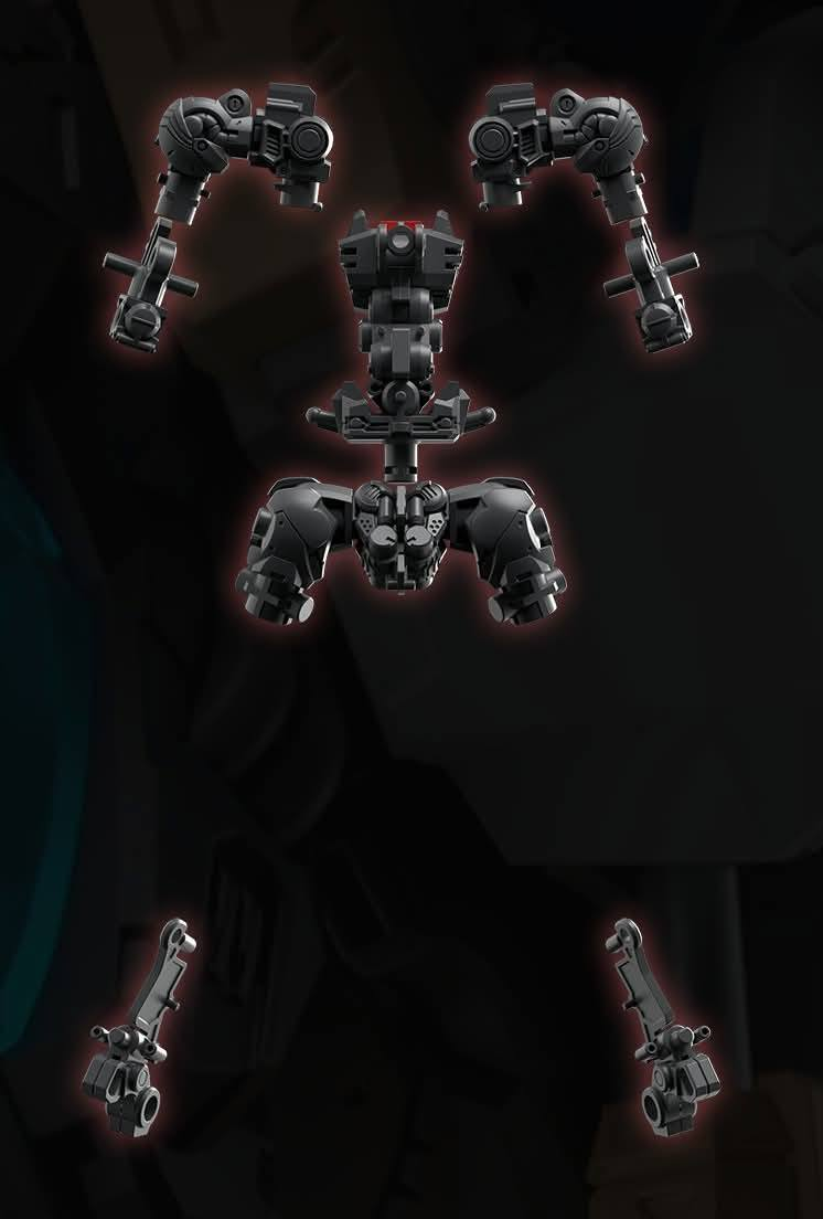 In Era + RMB series, 1/72 scale Fenrir model