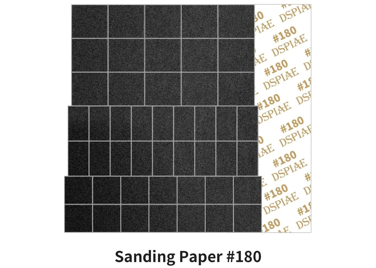 DSPIAE MSP-ES01 Sanding Paper for Arc Reciprocating Sanding Head #180