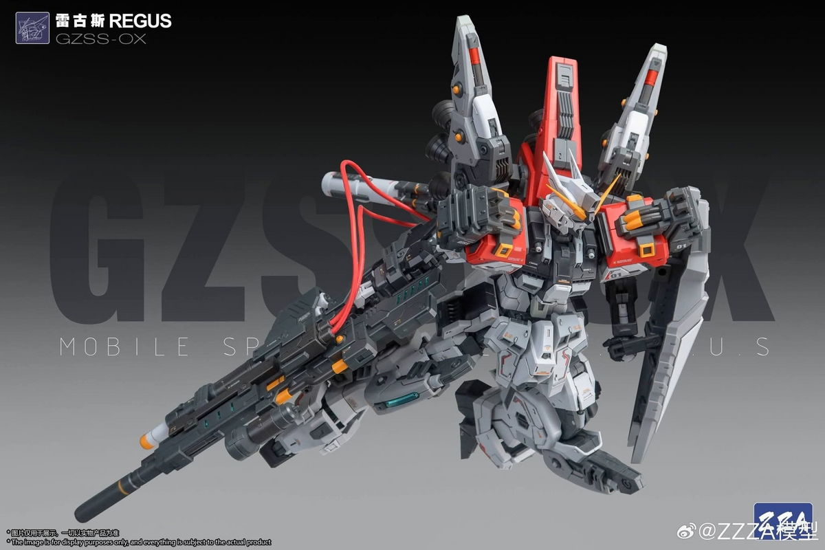 ZZA 02 GZSS-OX REGUS 1/100 Model Kit – USA Gundam Store