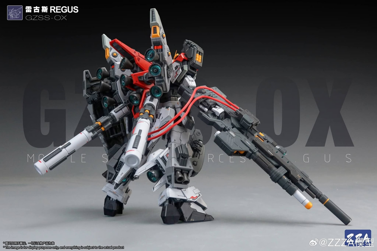 ZZA 02 GZSS-OX REGUS 1/100 Model Kit – USA Gundam Store