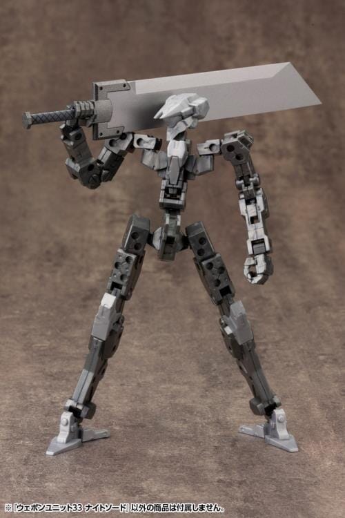 M.S.G. Modeling Support Goods Weapon Unit 33 Knight Sword