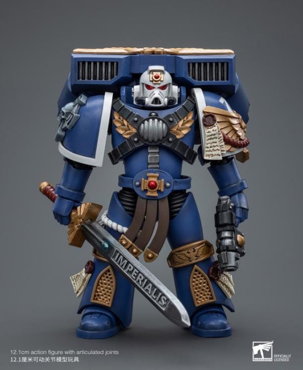 Warhammer 40k Ultramarines Vanguard Veteran Sergeant 1/18 Scale Figure
