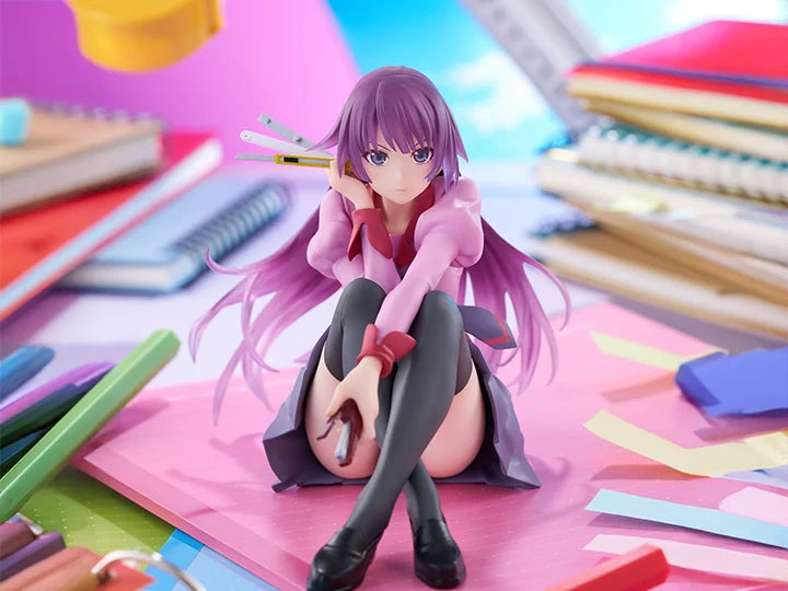 Monogatari Desktop Cute Hitagi Senjougahara Figure