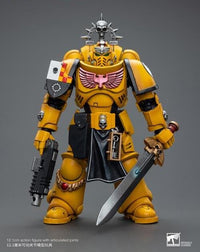 Warhammer 40k Imperial Fists Lieutenant with Power Sword 1/18 Scale Figure
