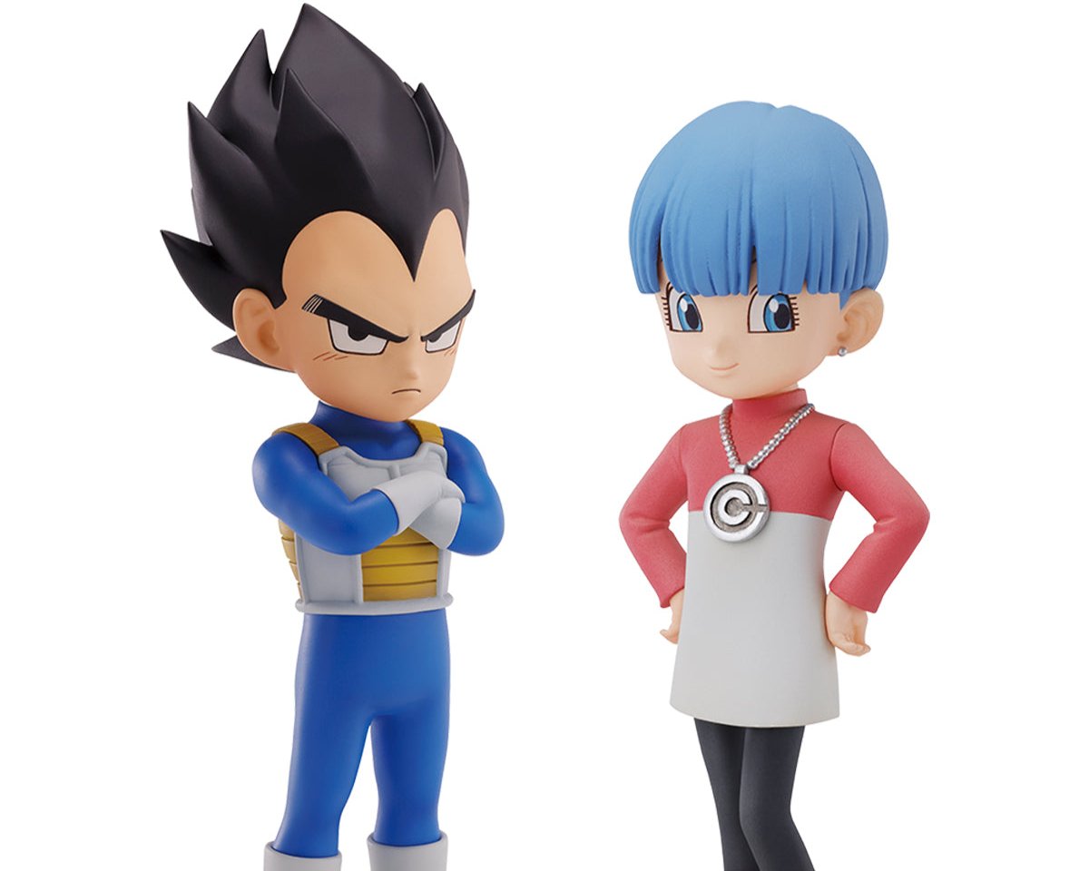 Dragon Ball Daima Masterlise Plus Ichibansho Vegeta (Mini) & Bulma (Mini) Figure Set