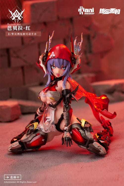 Thunderbolt Squad Barbera Red Mecha Girl (Nuclear Gold Reconstruction) 1/9 Scale Action Figure
