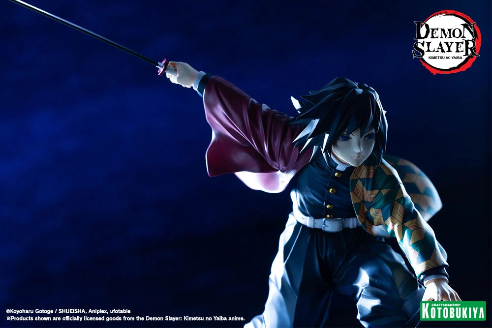 Demon Slayer Kimetsu no Yaiba ArtFX J Giyu Tomioka 1/8 Scale Figure