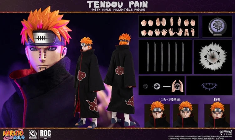 Naruto Shippuden Pain (Tendo Ver.) 1/6 Scale Figure (With Bonus)