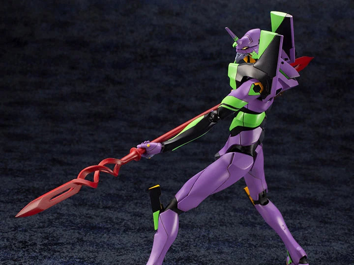 Rebuild of Evangelion EVA Unit-01 with Spear of Cassius Model Kit (Reissue)