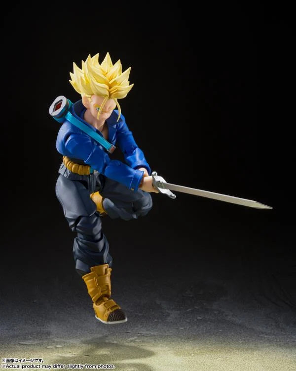 Dragon Ball Z S.H.Figuarts Super Saiyan Trunks (Boy from the Future) Action Figure
