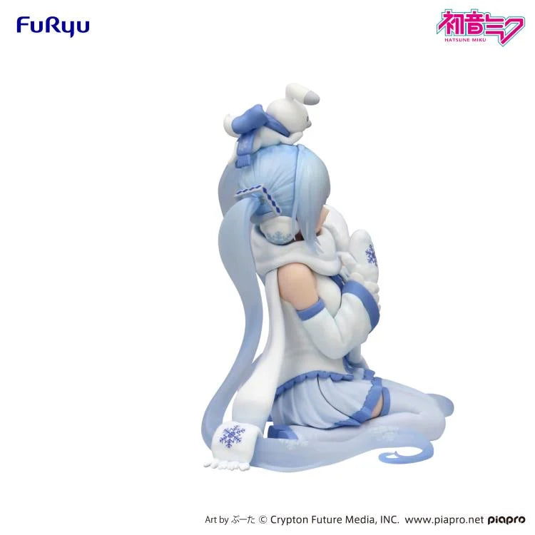 Vocaloid Snow Miku (Sky Town 10th Ver.) Noodle Stopper Figure