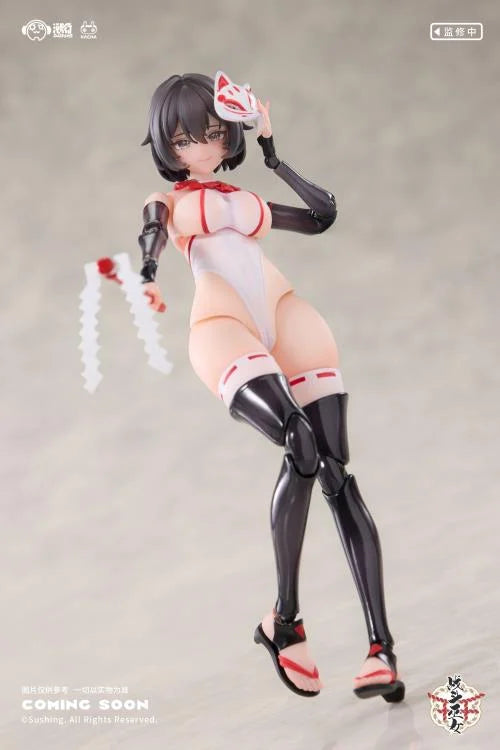 Combat Priestess Kikyou Uefuji 1/12 Scale Action Figure (With Bonus)