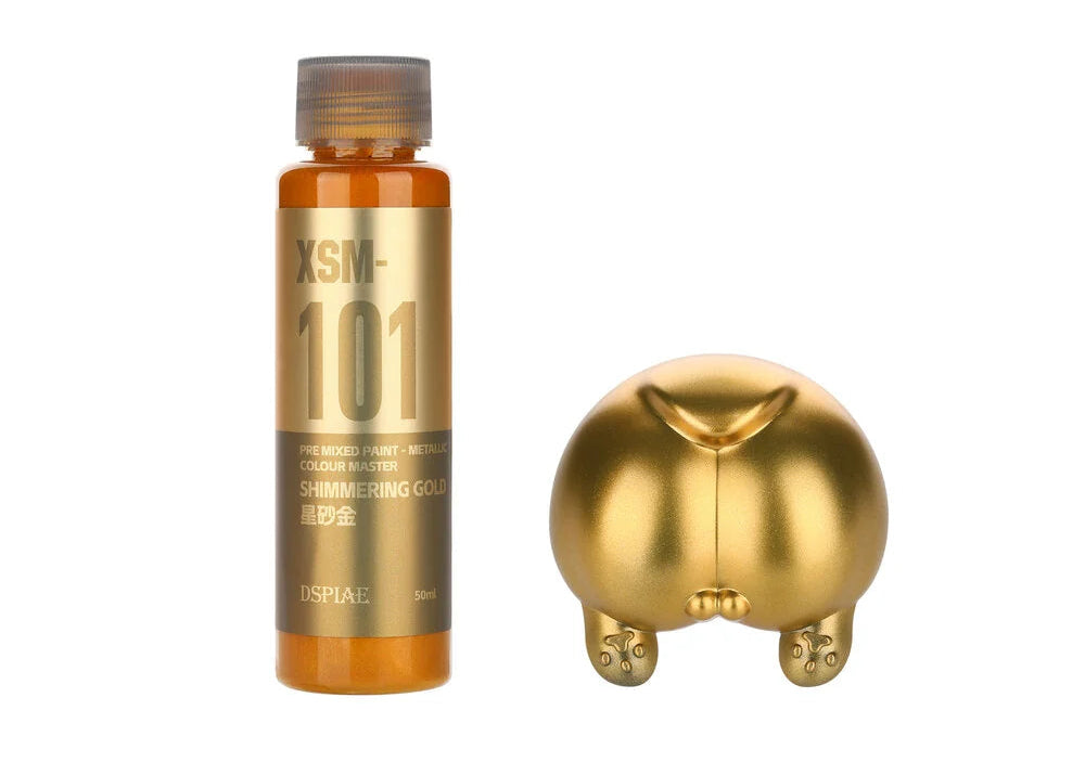 DSPIAE XSM-101 Water Based Pre-Mixed Paint SHIMMERING GOLD 50ML