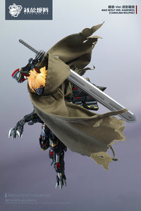 Cyber Forest Fantasy Girls Mad Wolf Ver. Darkness Carolina-Rolphe 1/12 Scale Model Kit