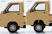 Aoshima 1/32 SNAP KIT #05CU-KI Subaru Sambar Truck Custom Wheels (Khaki)