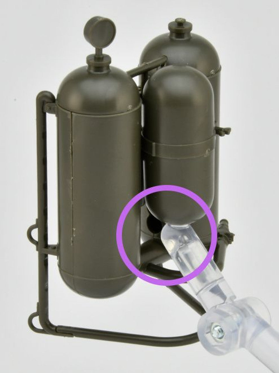 Little Armory LA101 Flamethrower M2 Type 1/12 Scale Accessory Set