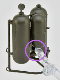 Little Armory LA101 Flamethrower M2 Type 1/12 Scale Accessory Set