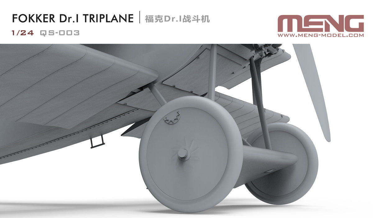 Meng 1/24 Fokker Dr.I Triplane