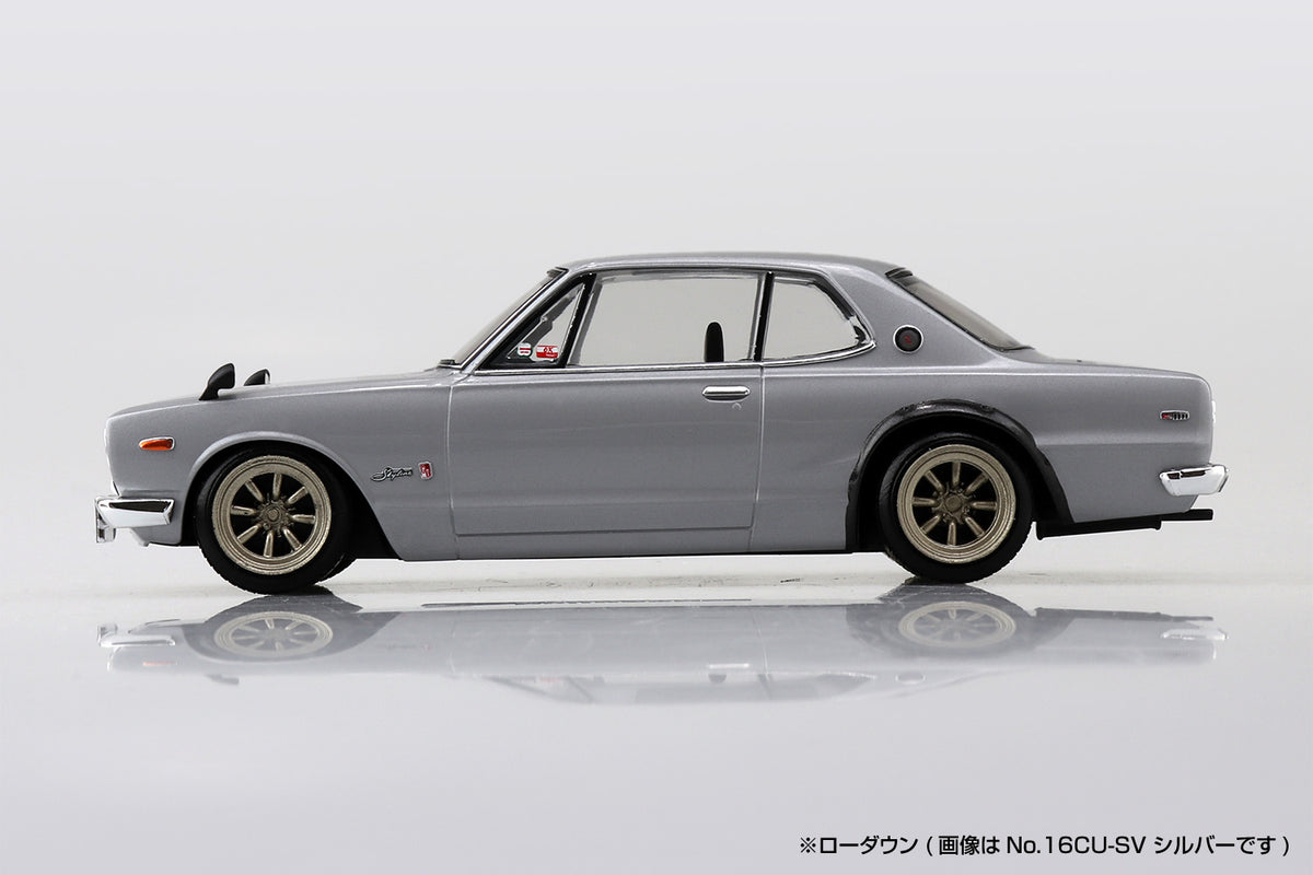 Aoshima 1/32 SNAP KIT#16CU-SV Nissan C10 Skyline 2000GT-R Custom Wheel (Silver)