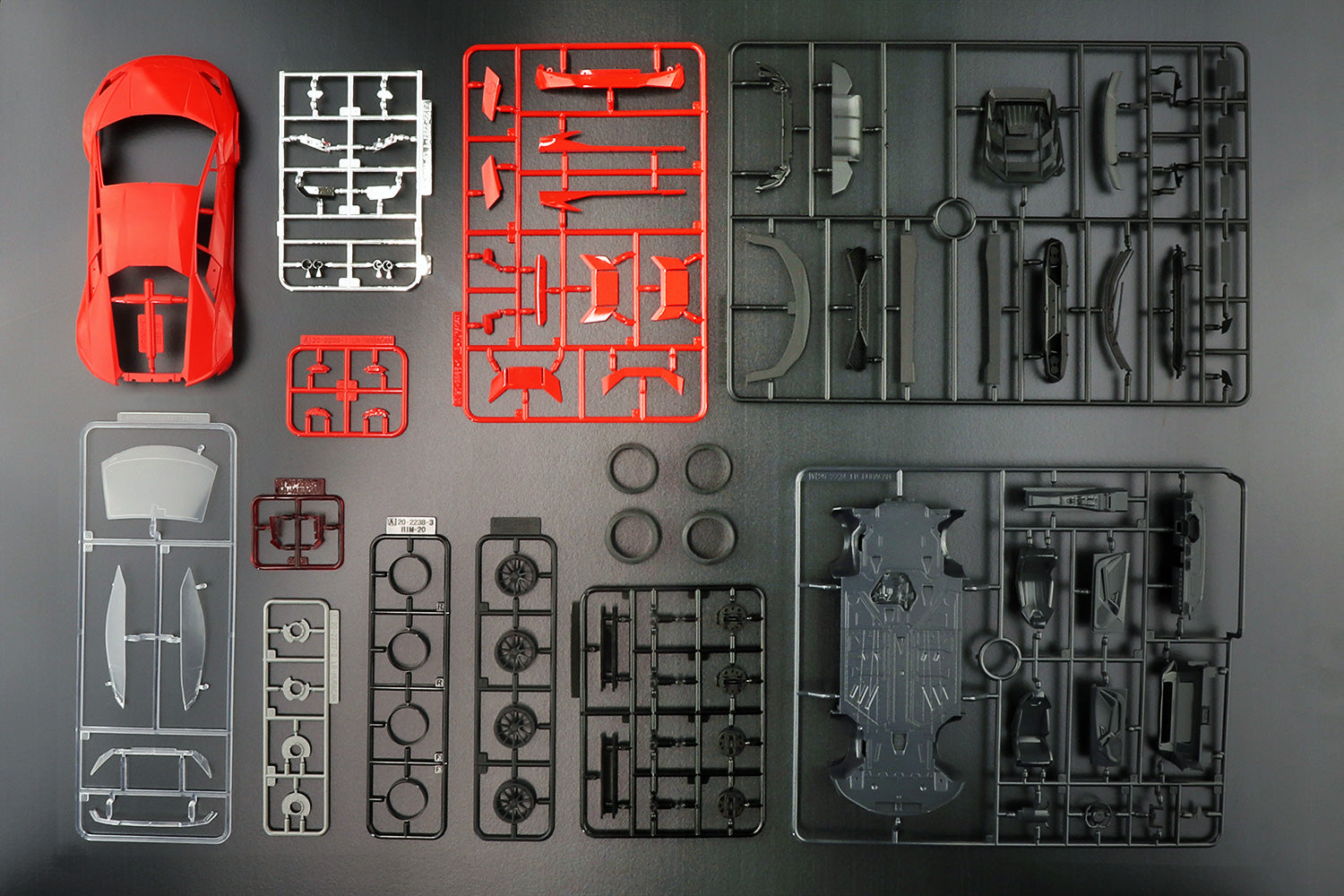 Aoshima 1/24 Liberty Walk LB-Works Lamborghini Huracan Ver. 1