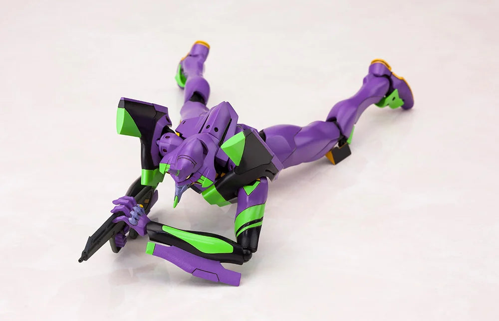 Rebuild of Evangelion EVA Unit-01 with Spear of Cassius Model Kit (Reissue)