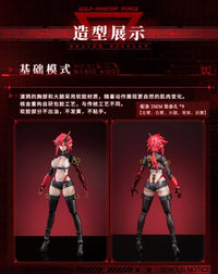 Wolf-Mastiff Force Karas Samurai 1/9 Scale Action Figure (With Bonus)