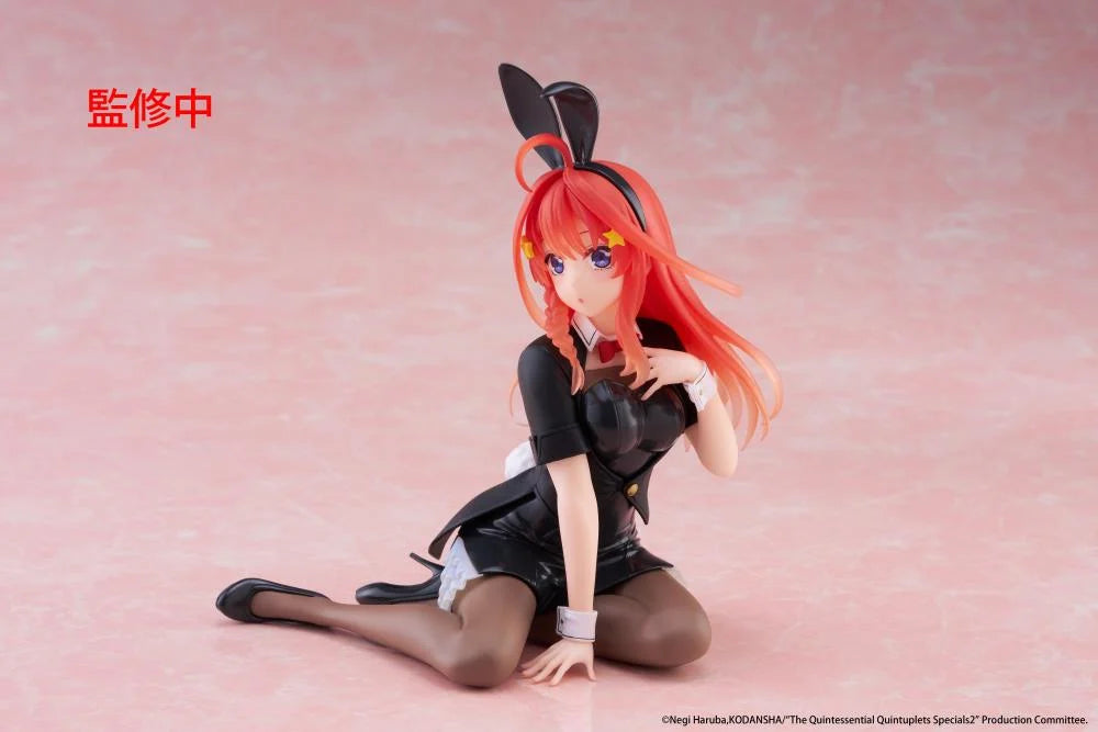 The Quintessential Quintuplets Desktop Cute Itsuki Nakano (Bunny Ver.) Figure