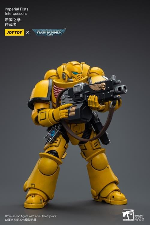 Warhammer 40K Imperial Fists Intercessors (Ver. 2) 1/18 Scale Figure