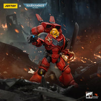 Warhammer 40K Blood Angels Jump Pack Intercessors Sergeant with Plasma Pistol 1/18 Scale Action Figure
