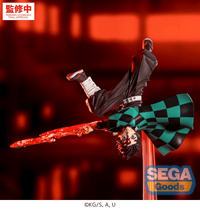 Demon Slayer Kimetsu no Yaiba Luminasta Tanjiro Kamado (Hinokami Kagura Setting Sun Transformation) Figure