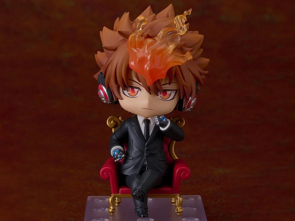 Katekyo Hitman Reborn! Nendoroid No.2950 Tsunayoshi Sawada (Black Suit Ver.)