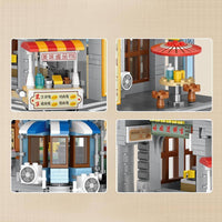 LOZ Ideas 1052 Corner Commercial Building