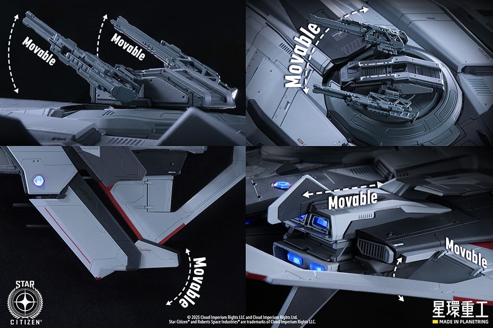 Star Citizen Anvil F8C Lightning 1/100 Scale Replica